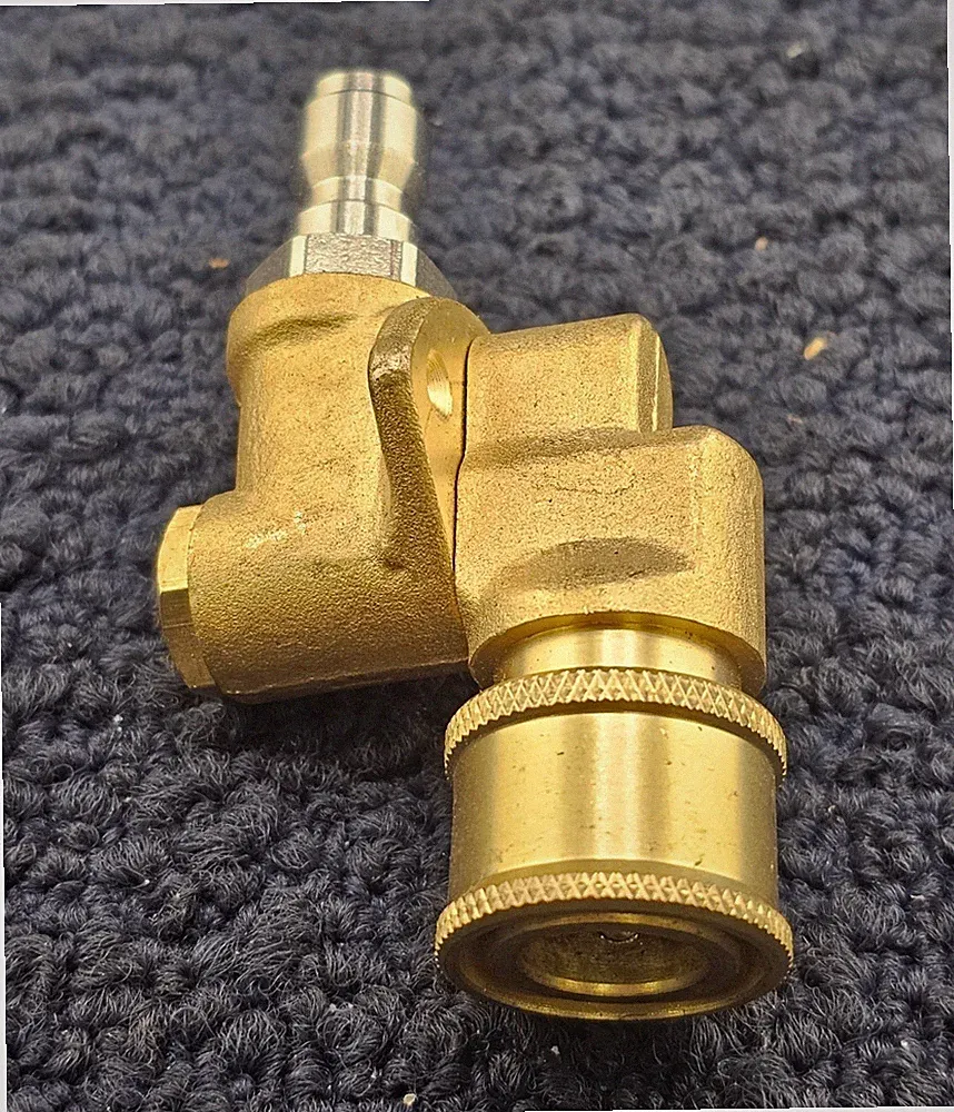 Pressure Washer Pivoting Quick Connect Coupler 4500 PSI