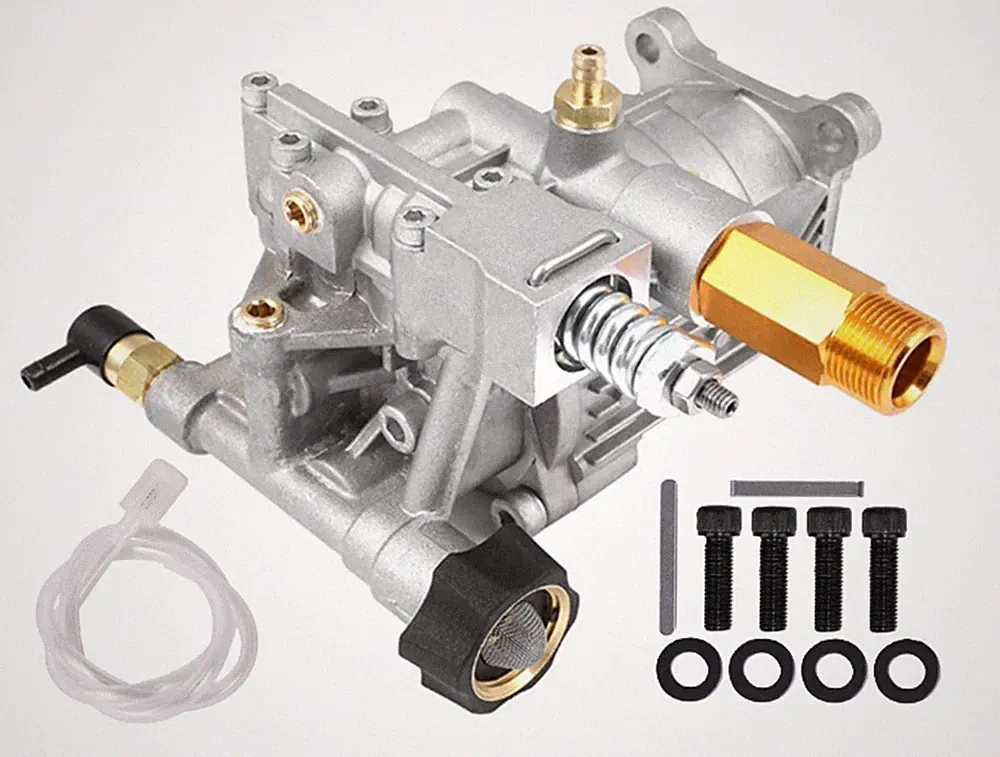 horizontal axial plunger pressure washer pump