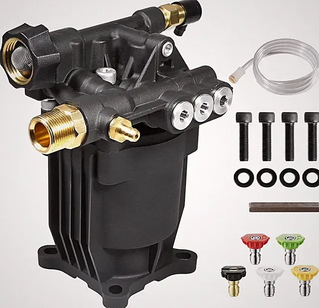 Pressure Washer Pump 3/4" Shaft Horizontal Power Washer Pump Max 3200 PSI 2.5 GP