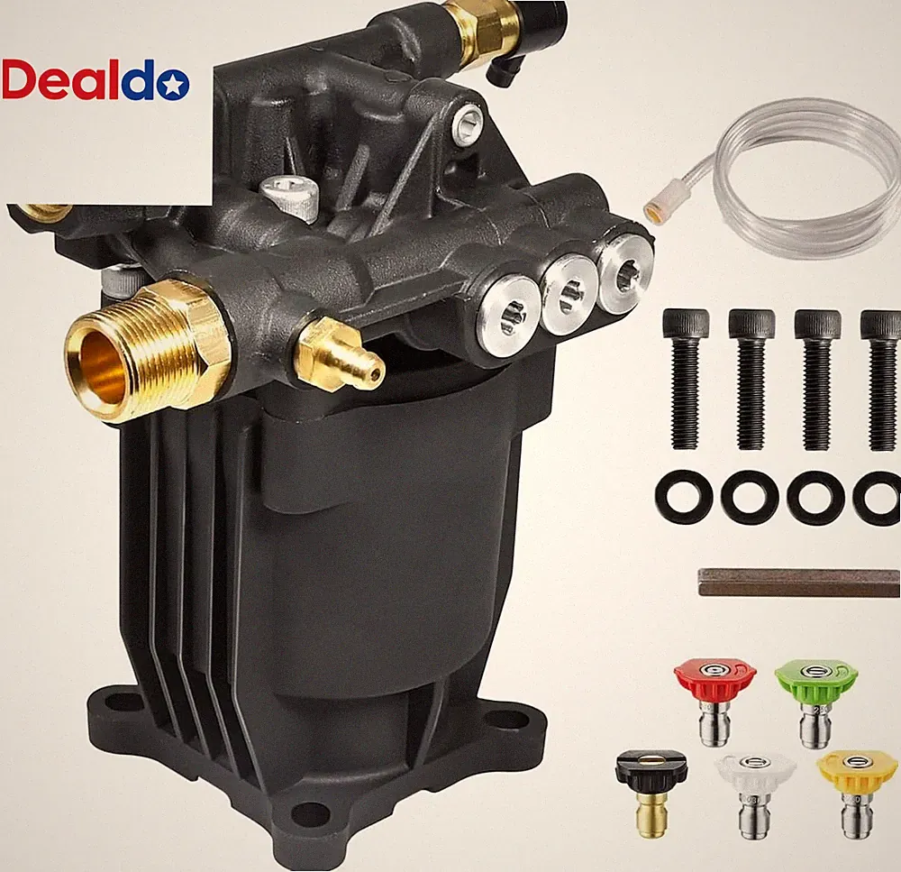 Pressure Washer Pump 3/4" Shaft Horizontal Power Washer Pump Max 3200 PSI 2.5 GP