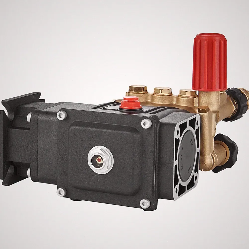 Pressure Washer Pump, 3/4" Shaft Horizontal Triplex Plunger 3700 PSI, 2.5 GPM