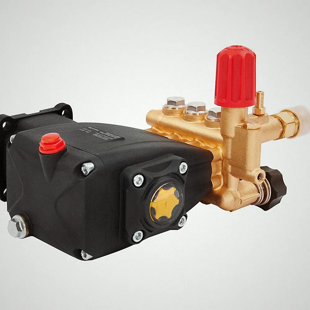 Pressure Washer Pump, 3/4" Shaft Horizontal Triplex Plunger, 3700 PSI, 2.5 GPM