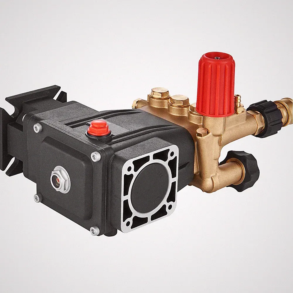 Pressure Washer Pump, 3/4" Shaft Horizontal Triplex Plunger, 3700 PSI, 2.5 GPM