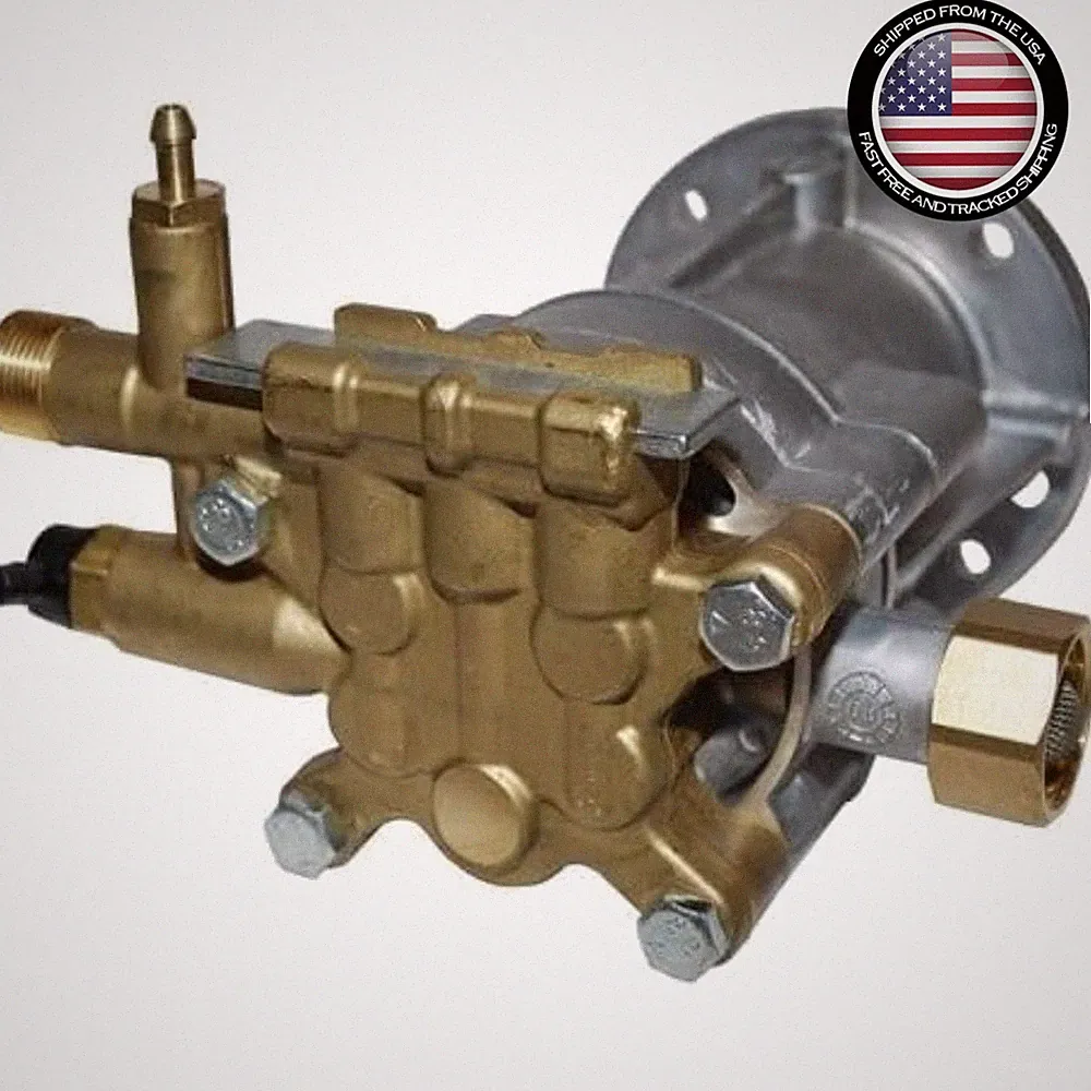 Pressure Washer Pump 3000 PSI Brass Gas Model Horizontal Vertical Shaft Repla...