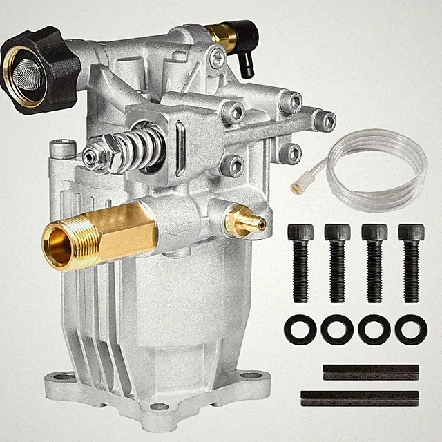 Pressure Washer Pump 3400 PSI 2.5 GPM 3/4 Inch Shaft HeavyDuty for Outdoor Clea