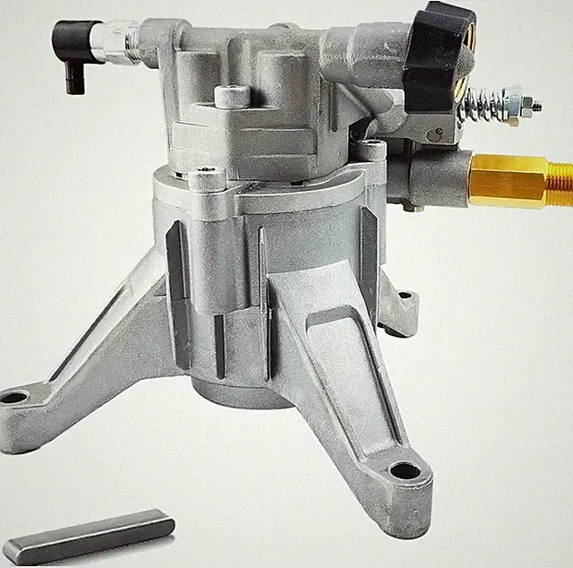 Pressure Washer Pump 3400 PSI 7/8 Inch Shaft 2.5 GPM White Vertical Engine