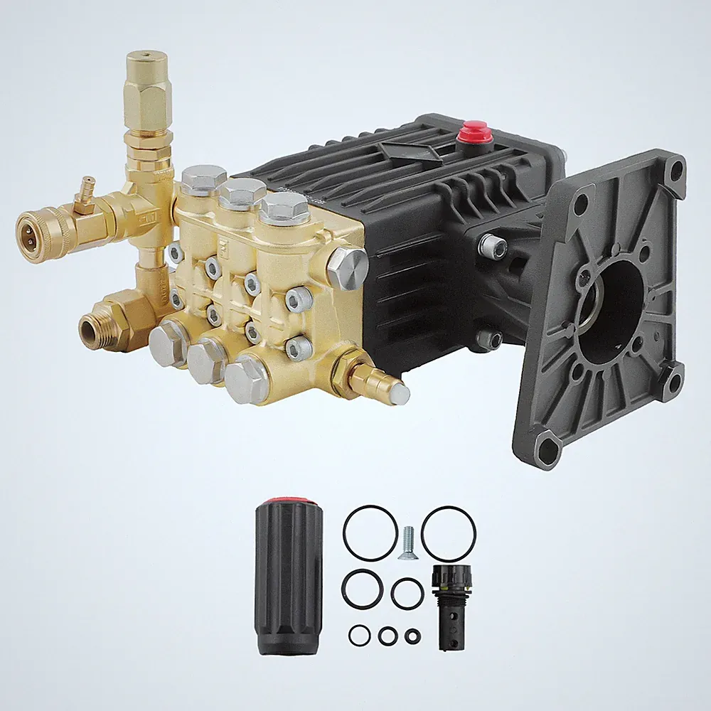 Pressure Washer Pump 4000PSI 4GPM 1" Horizontal Shaft For 13 HP RSV4G40HDF40EZ