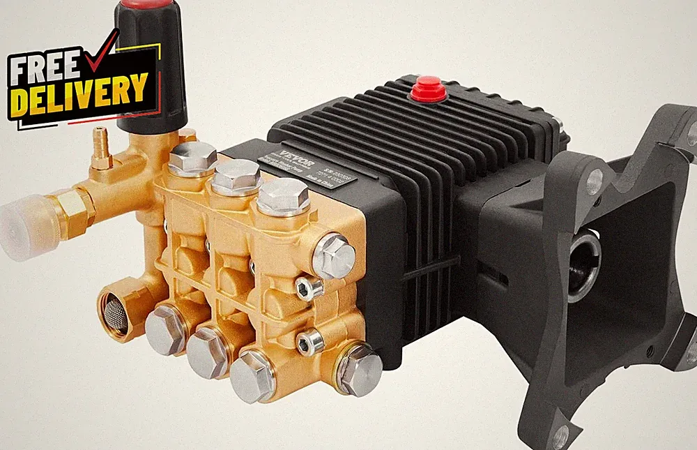 Pressure Washer Pump 4400 PSI 4.0 GPM 1" Shaft Power Washer Pumps