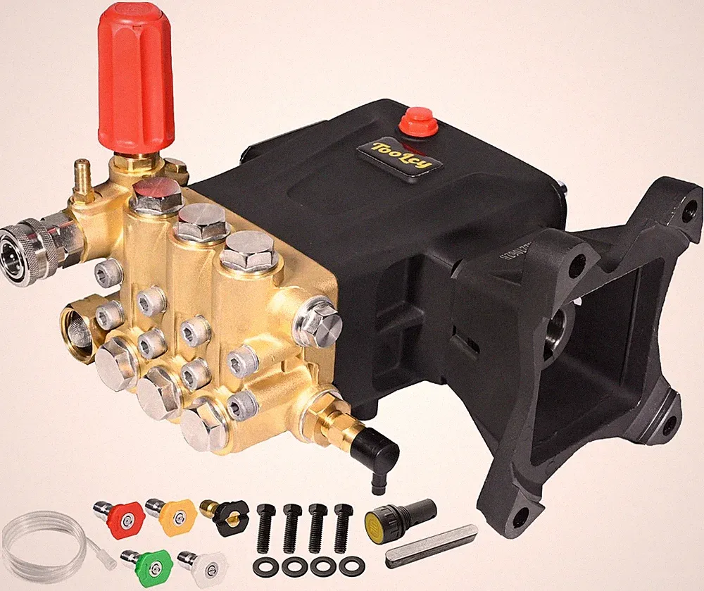 Pressure Washer Pump 4400 PSI 4.2 GPM 1" Shaft Horizontal Gas Power