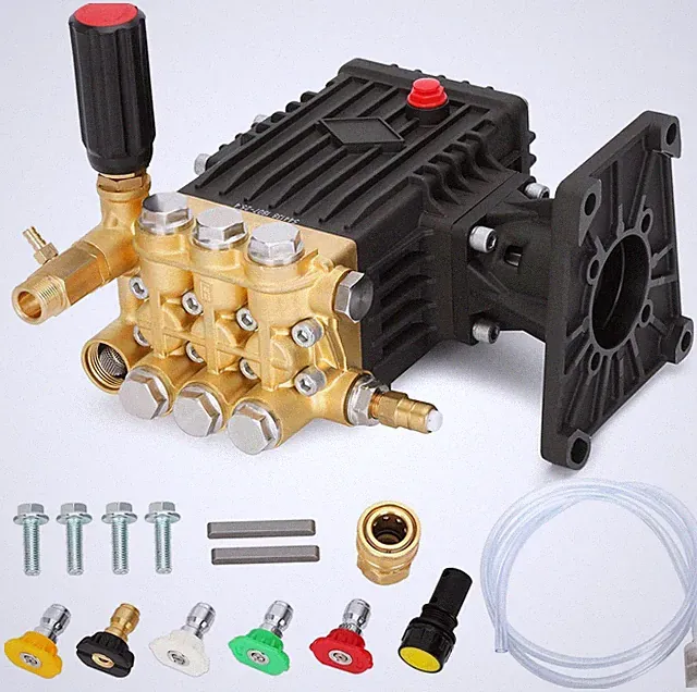 Pressure Washer Pump 4400PSI 4.8GPM Fit For Simpson/Honda w/ Lube