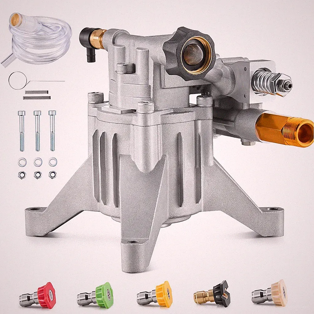 Pressure Washer Pump, 7/8" Shaft Vertical, 3300 PSI, 3.0GPM, Replacement Power W
