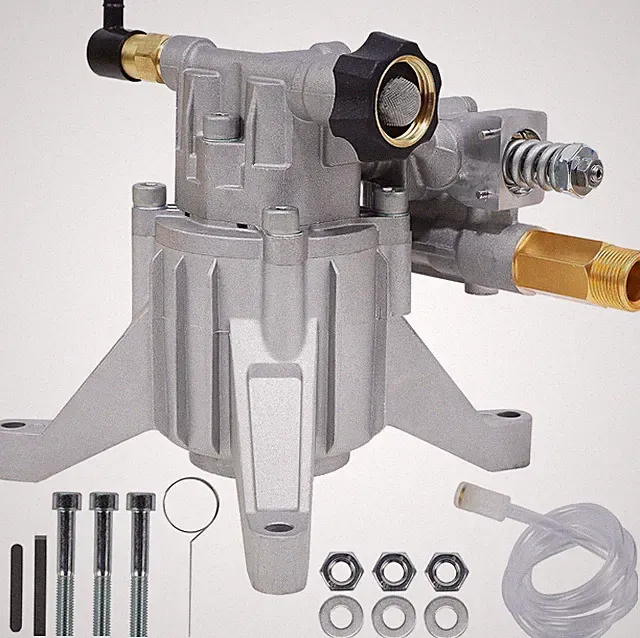 Pressure Washer Pump 7/8" Shaft Vertical Plunger, 3400 PSI Max, 2.5 GPM