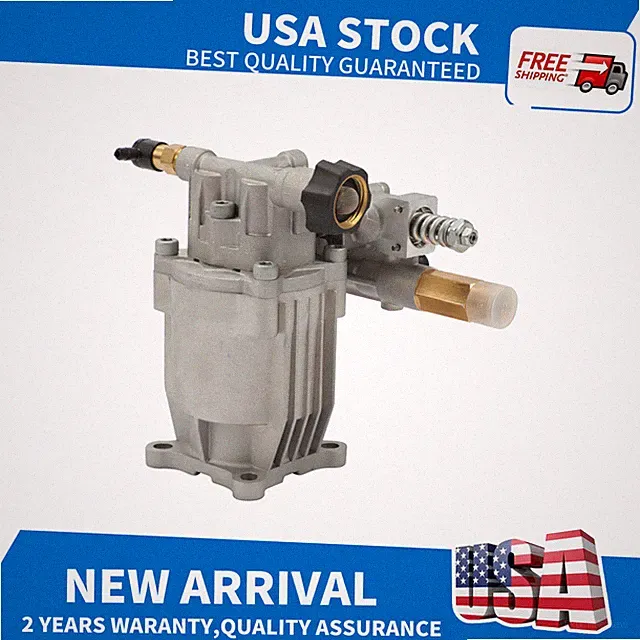 Pressure Washer Pump 90028 3300 PSI With 2.4 GPM Flow 3/4" Shaft