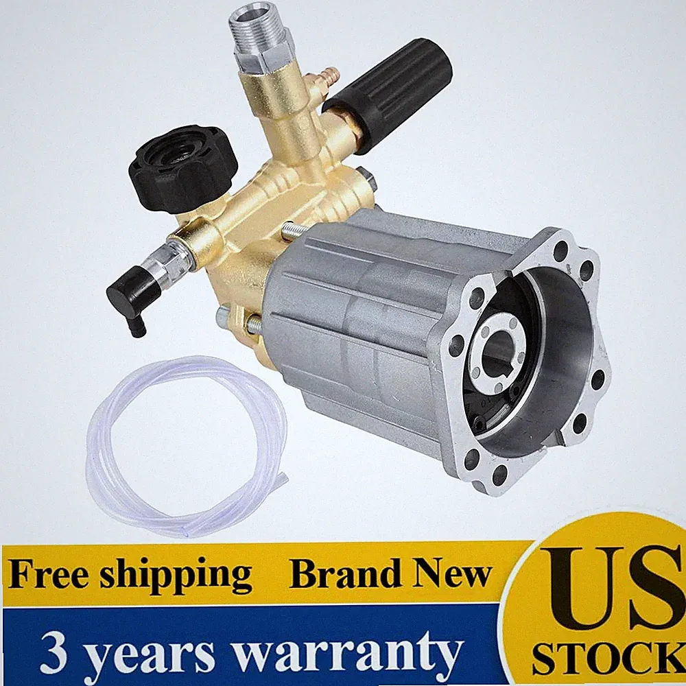 PRESSURE WASHER PUMP AXIAL, 2.5GPM 3000 PSI, 3400 RPM, 3/4" SHAFT For RMV2.5G30