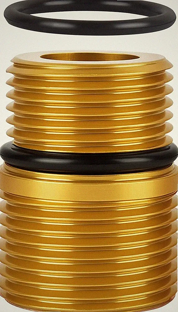 Pressure Washer Pump Fitting M20 M22 Male Hose Adapter For Simpson 7110264 Gold