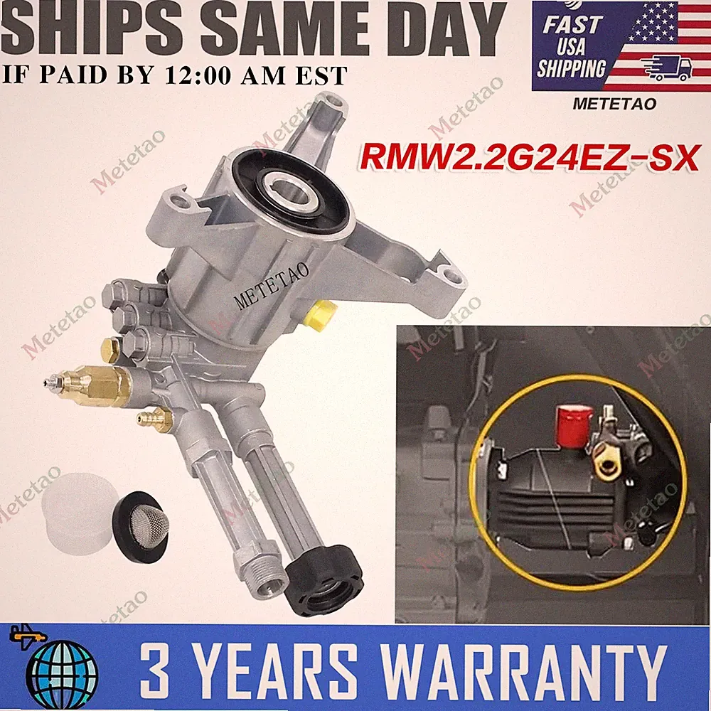 Pressure Washer Pump For Annovi Reverberi RMW2.2G24EZ-SX AR Pump RMW2.2G24
