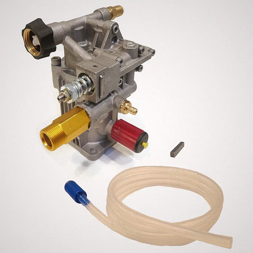 Pressure Washer Pump for MTM Hydro 24.0070, 240070 Keyway Valves Thermal Relief