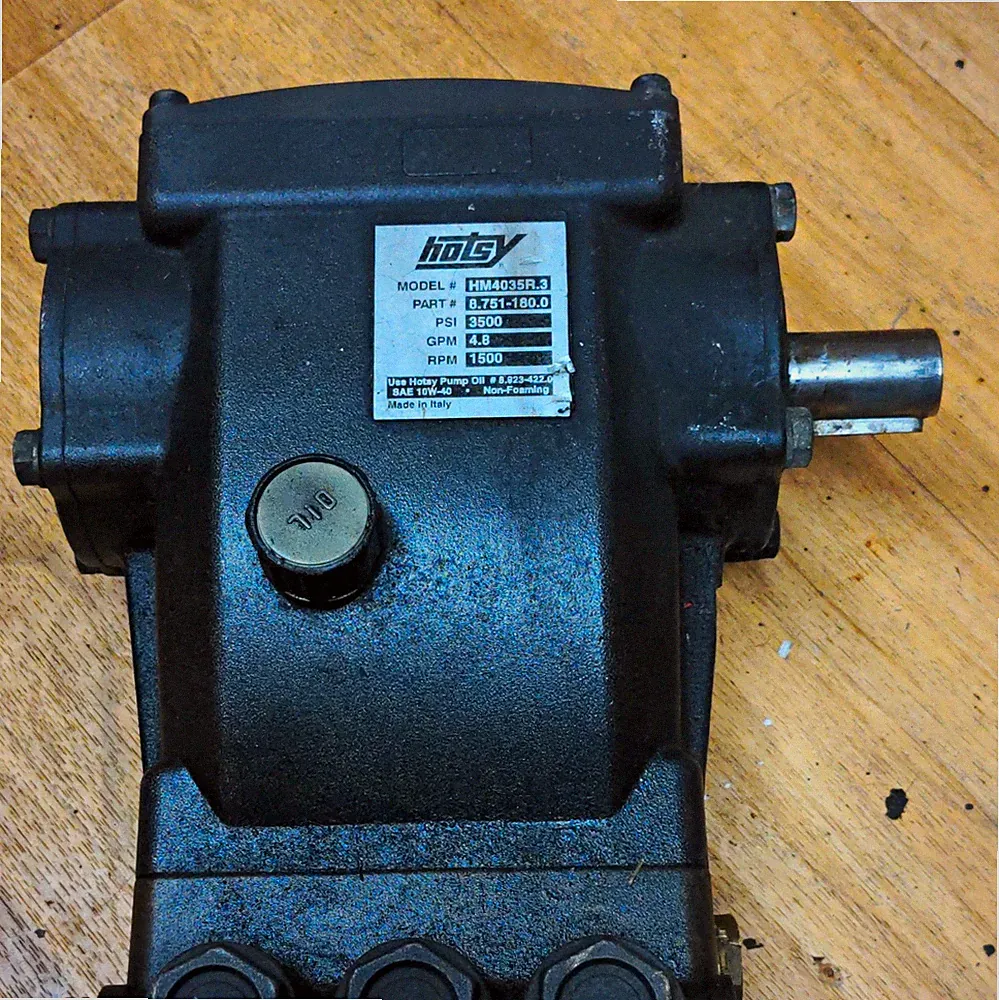 Pressure Washer Pump HM4035R.3 3500 PSI 4.8 GPM 1500 RPM 8.751-180.0