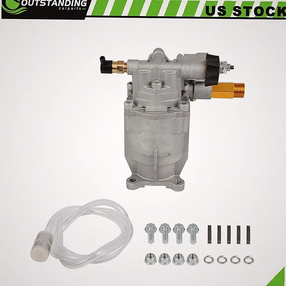 Pressure Washer Pump Horizontal 3/4In Shaft - MAX 3000 PSI 2.5 GPM Oil Sealed