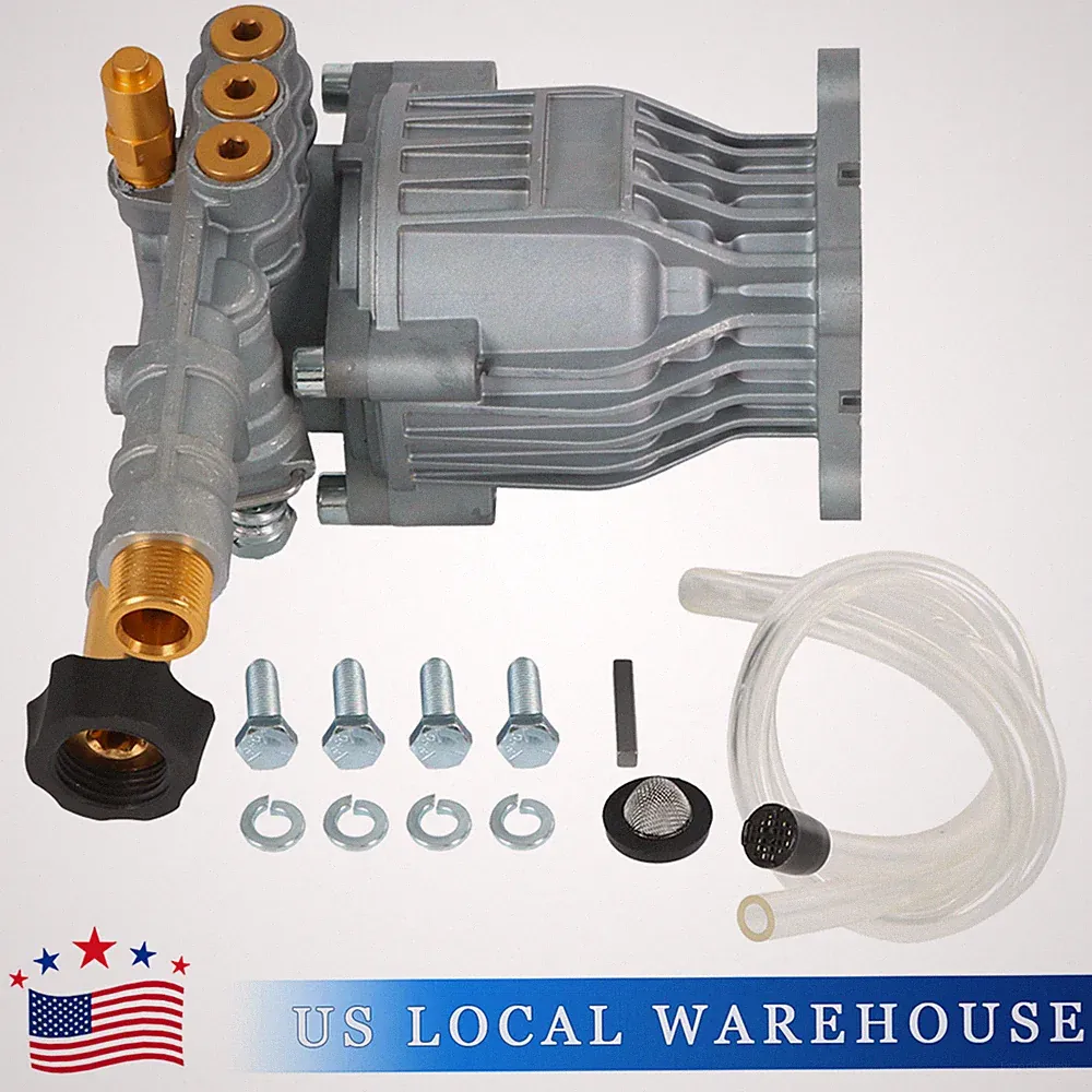 Pressure Washer Pump Kit 90028, 3300 PSI 2.4 GPM 3/4" Shaft