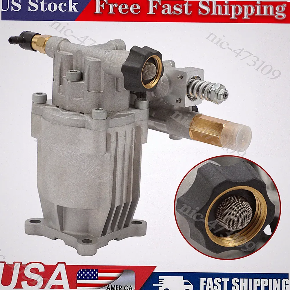 Pressure Washer Pump Kit Technologies 3300 PSI at 2.4 GPM Axial Cam