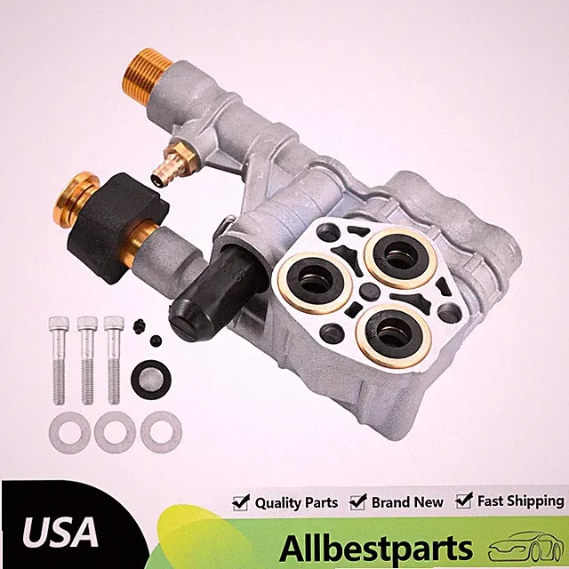 Pressure Washer Pump Manifold Kit for Simpson Cleaning 510020 520006 7108366