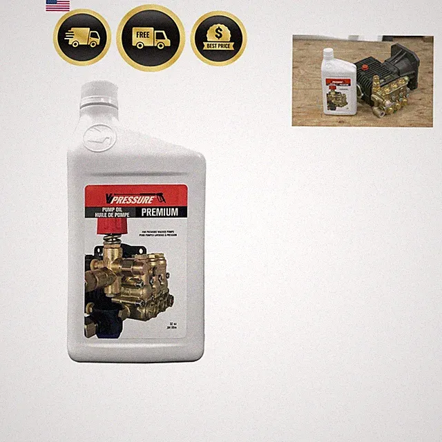 Pressure Washer Pump Oil 1 Liter Universal Gas Electric Rust Protection