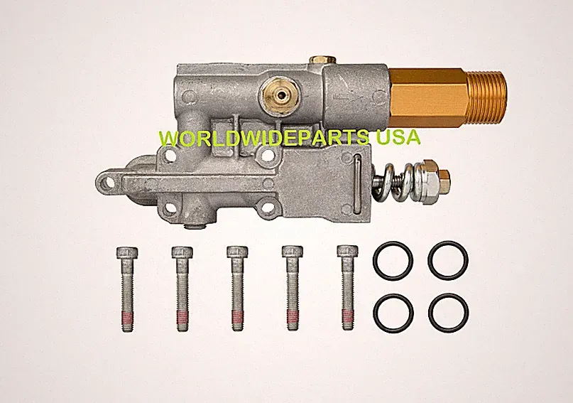 Pressure Washer Pump OUTLET MANIFOLD for Himore 308653052, 309515003, 308418003