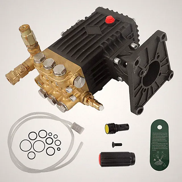 Pressure Washer Pump Power 4 GPM Washer Pump 1" Shaft Horizontal 4400 psi
