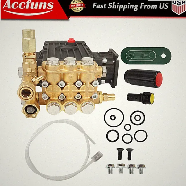 Pressure Washer Pump Power Washer Pump 3000 PSI 3.1 US GPM 3/4-in Shaft New