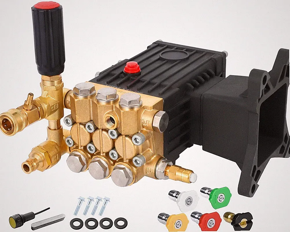 Pressure Washer Pump Power Washer Pump 4.4GPM 4000 psi 1" Shaft Horizontal