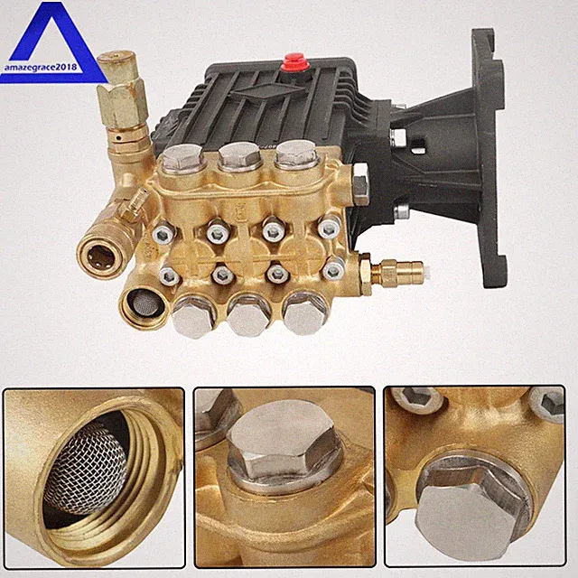 Pressure Washer Pump Power Washer Pump 4 GPM 4400 psi 1in Shaft Horizontal