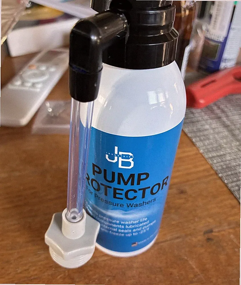 Pressure Washer Pump Saver Antifreeze Cleaner Lubricant For Seals & Pistons, New
