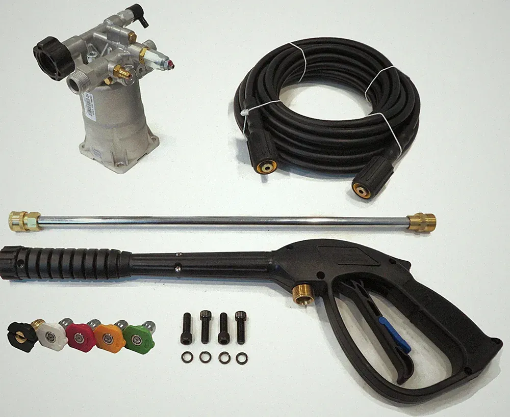 PRESSURE WASHER PUMP & SPRAY KIT for Excell EXH2425 with Honda Engines w/ Valve