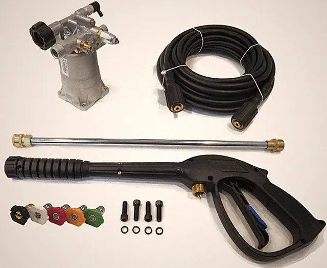 PRESSURE WASHER PUMP & SPRAY KIT for Excell EXH2425 with Honda Engines w/ Valve