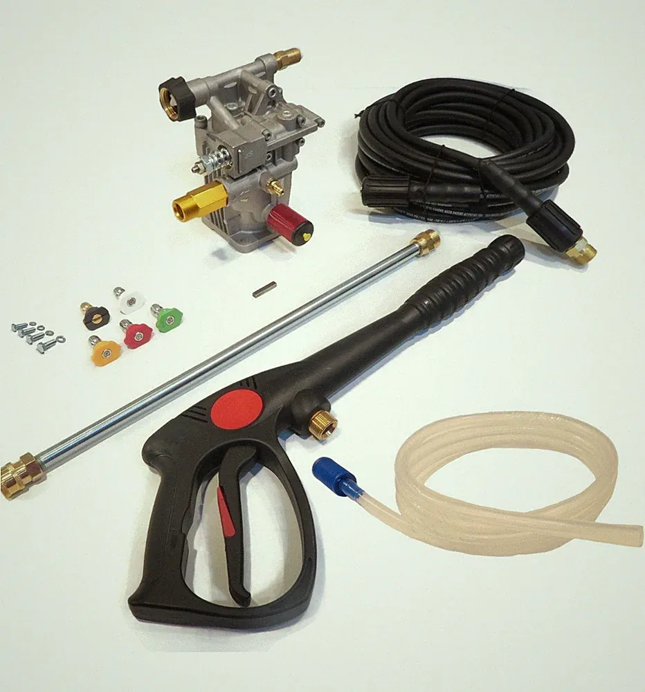 Pressure Washer Pump & Spray Kit for Honda GC160 Engine 7/8" Horizontal Shaft