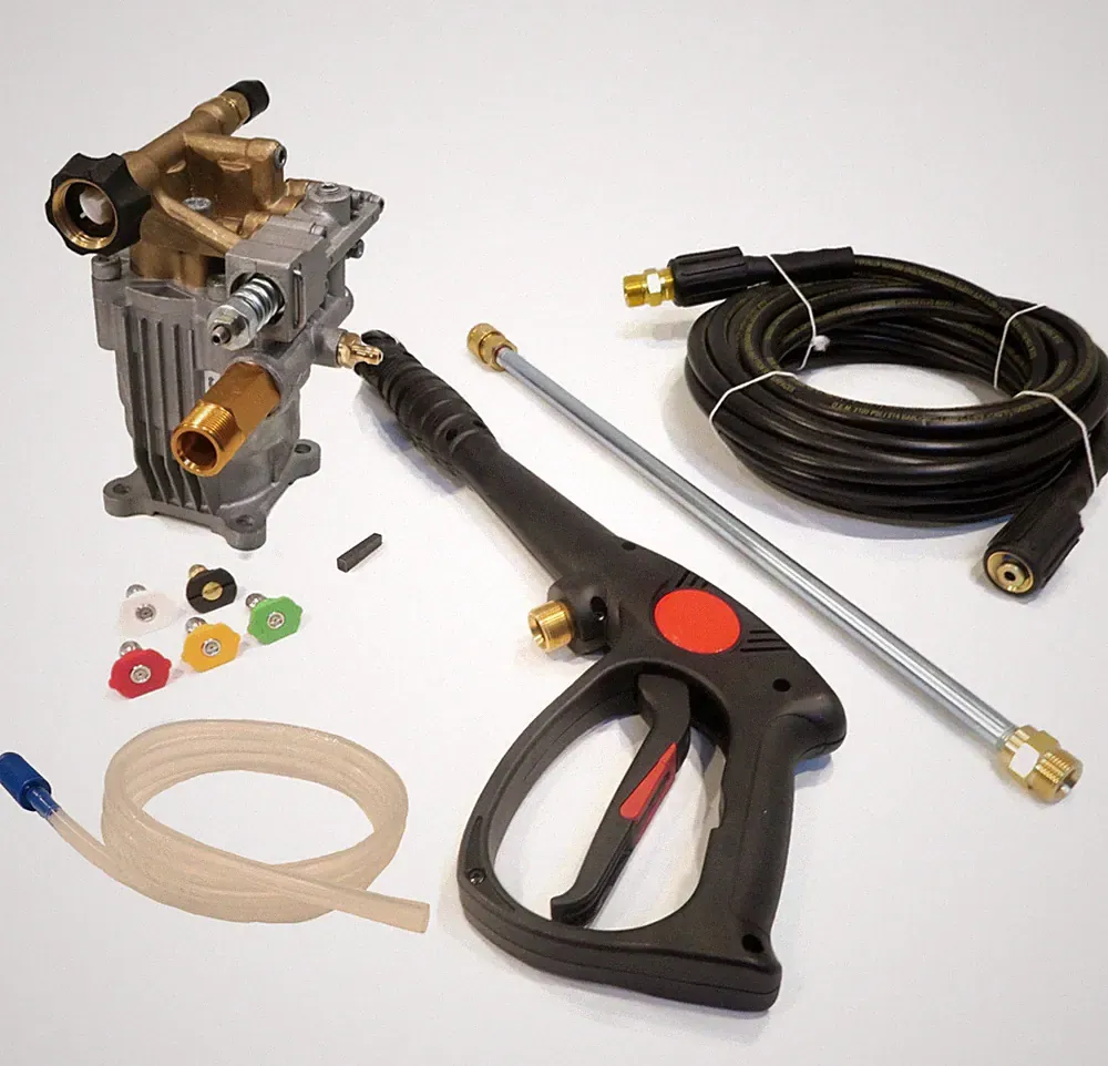 PRESSURE WASHER PUMP & SPRAY KIT for Mi-T-M 3-0260, 3-0191, Cat Pumps 4DNX27GSI