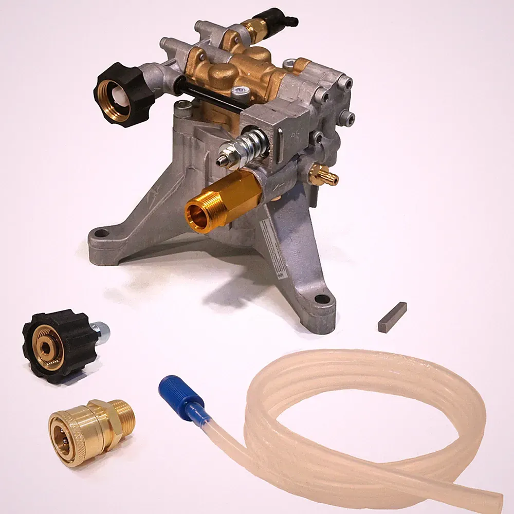 Pressure Washer Pump w/ Adapters for Himore, Husky & Ryobi 308653003, 308653045