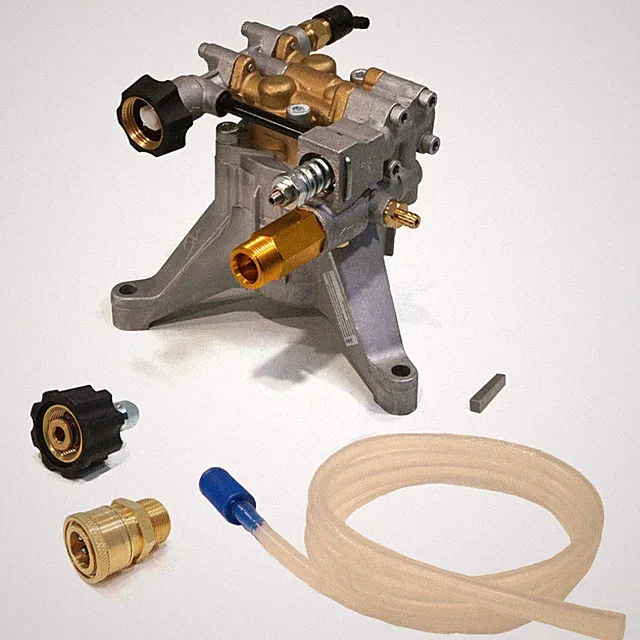 Pressure Washer Pump w/ Adapters for Himore, Husky & Ryobi 308653025, 308653006