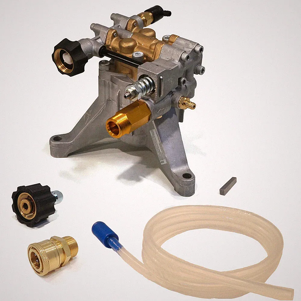 Pressure Washer Pump w/ Quick-Connect Adapters for Ryobi RY803100, RY803111