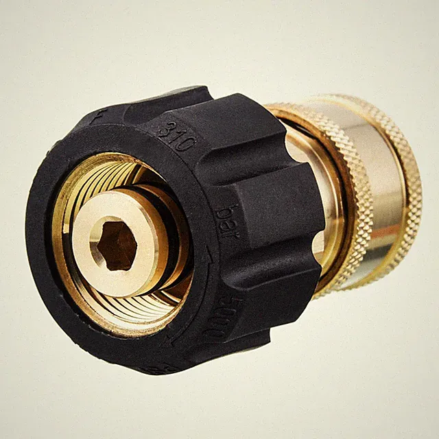Pressure Washer Quick Connect Adapter, 3/8 Inch Socket to M22 14mm Metric Fit...