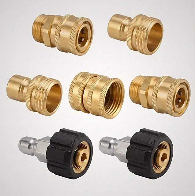 Pressure Washer Quick Connect Adapter Set For Sun Joe SPX M2215mm 3/8 Inch