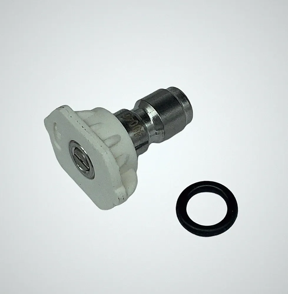 Pressure Washer Quick Connect Tip Nozzle Size 3.5 GPM White 40 Degree Spray
