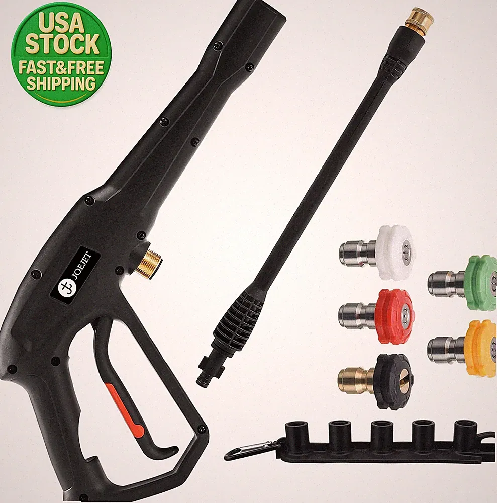 Pressure Washer Replacement Gun Jet Wand 5 Nozzles M22-14Mm for Electric Washer