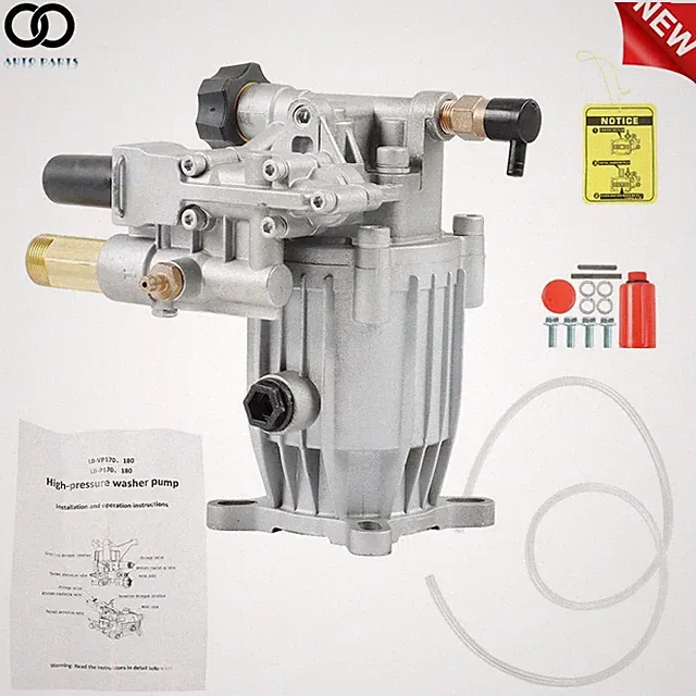 Pressure Washer Replacement Pump 3/4 Horizontal MAX 3000 PSI 2.5 GPM Oil Sealed