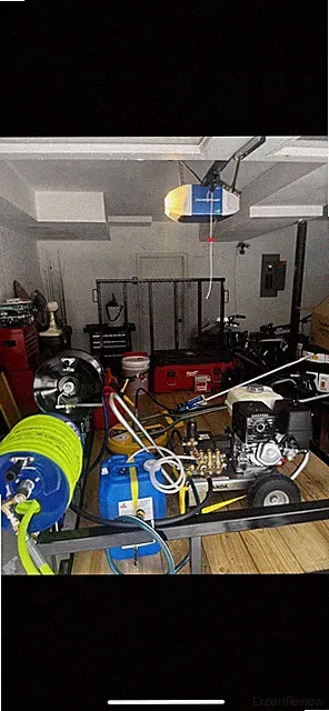 pressure washer Rig
