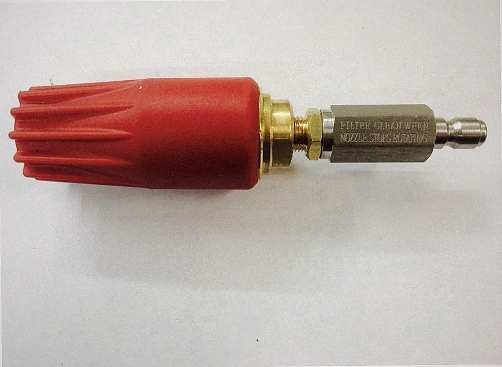 PRESSURE WASHER ROTARY NOZZLE 2600-5100 PSI TURBO TIP- FILTER / INDUSTRIAL RATED