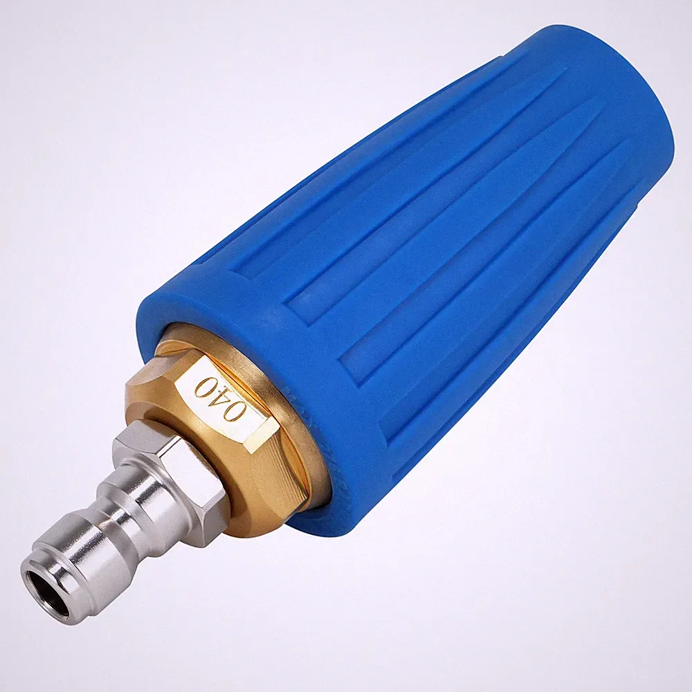 Pressure Washer Rotating Nozzle, 4000 PSI 360° Pressure Washer Turbo Tip with...