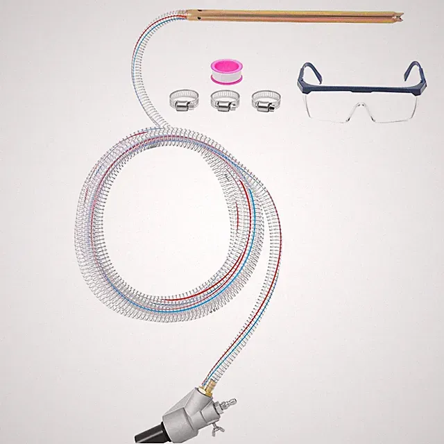 Pressure Washer Sandblaster Kit Wet Sand Blaster Attachment Dustless Power