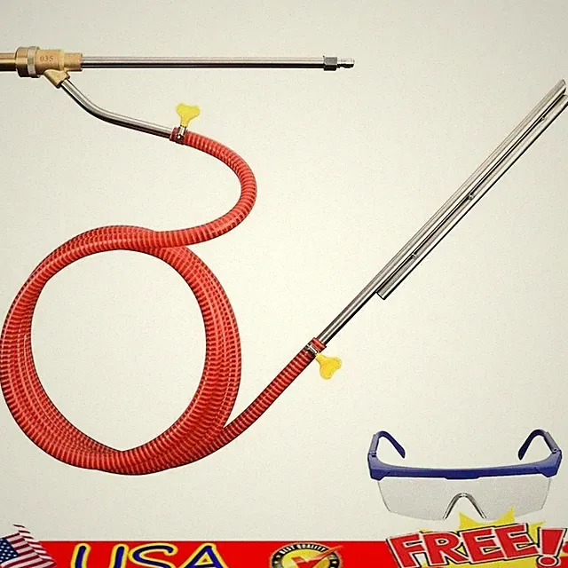 Pressure Washer Sandblasting Kit 5000 PSI Attachment Nozzle Hose Rust Removal US